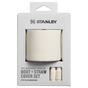 Swatch for Stanley 1913 Stanley Quencher Boot and Straw Cover Set 40 OZ in Cream / Fits 40-ounce Quencher | Front View