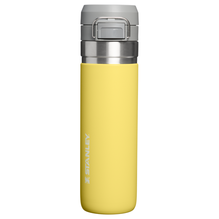 Stanley 1913 The Quick Flip Go Bottle 24 OZ 0.71 L in Daffodil | Front View