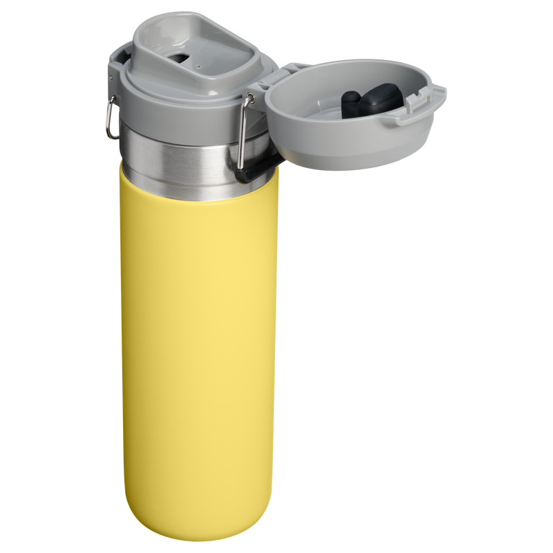 Stanley 1913 The Quick Flip Go Bottle 24 OZ 0.71 L in Daffodil | Back View