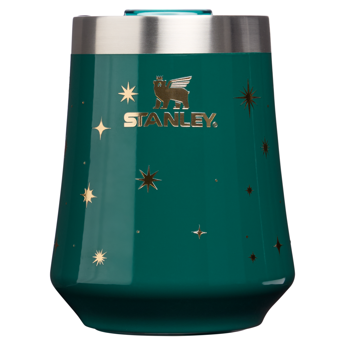 Stanley 1913 The Reserve Wine Tumbler 11 OZ 0.32 L in Shadow Green Night Sky | Front View
