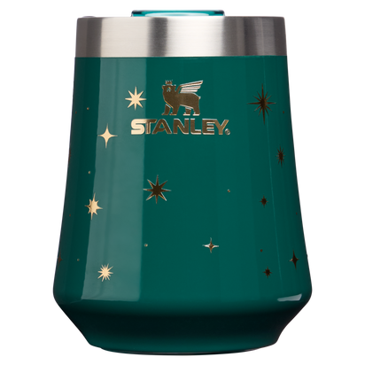 Stanley 1913 The Reserve Wine Tumbler 11 OZ 0.32 L in Shadow Green Night Sky | Front View