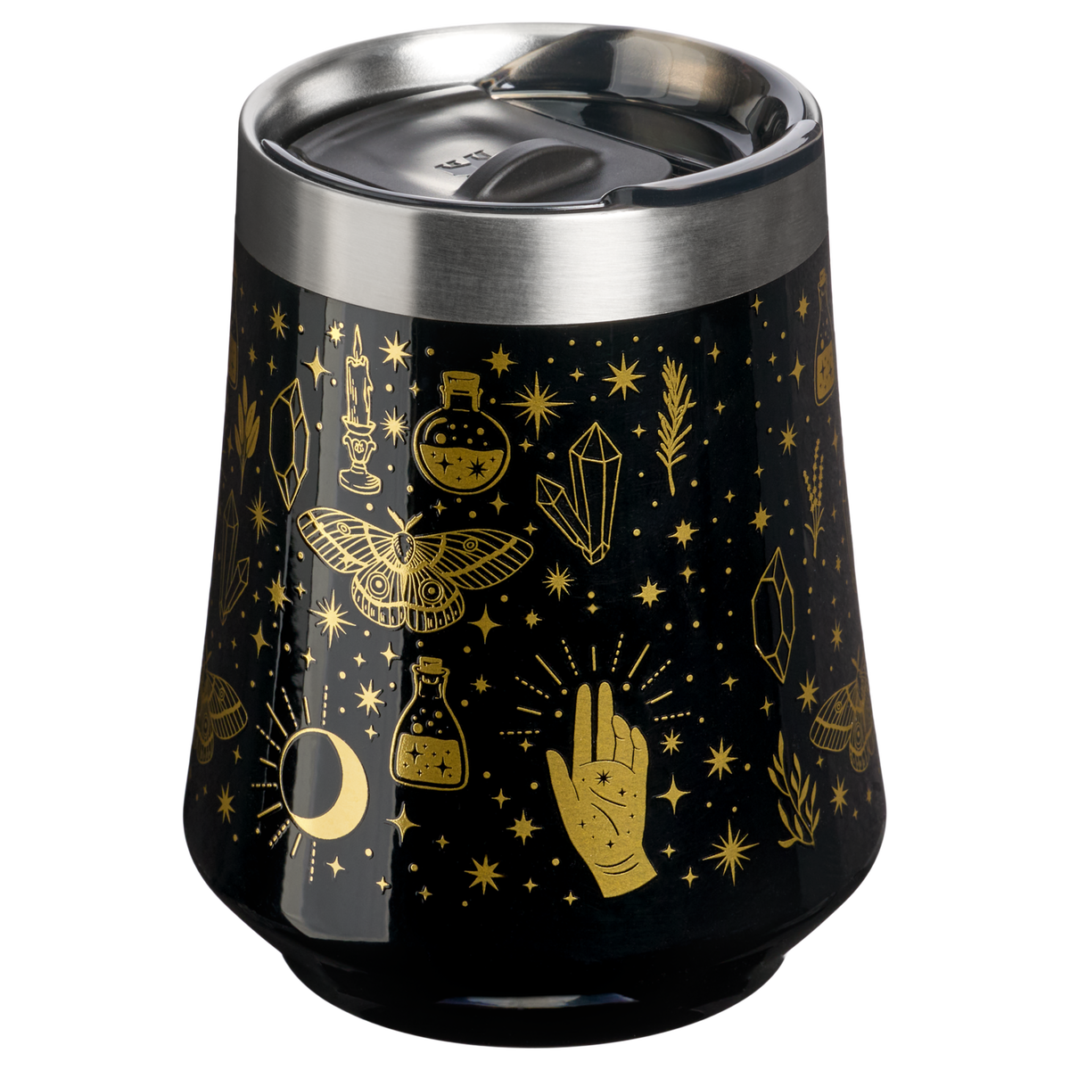Stanley 1913 Halloween Reserve Wine Tumbler 11 OZ 0.32 L in Black Magic | Back View