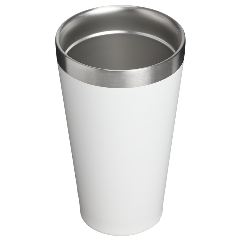 Stanley 1913 Country Collection Stacking Pint 16 OZ 0.47 L in Team White Dark Blue | Back View