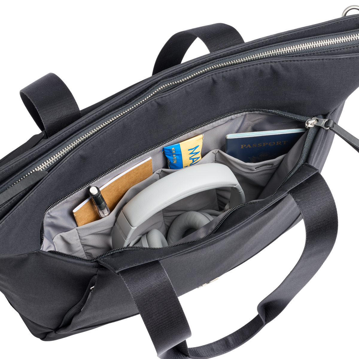 Stanley 1913 The Standby Tote  21.8 QT in Black | Front View