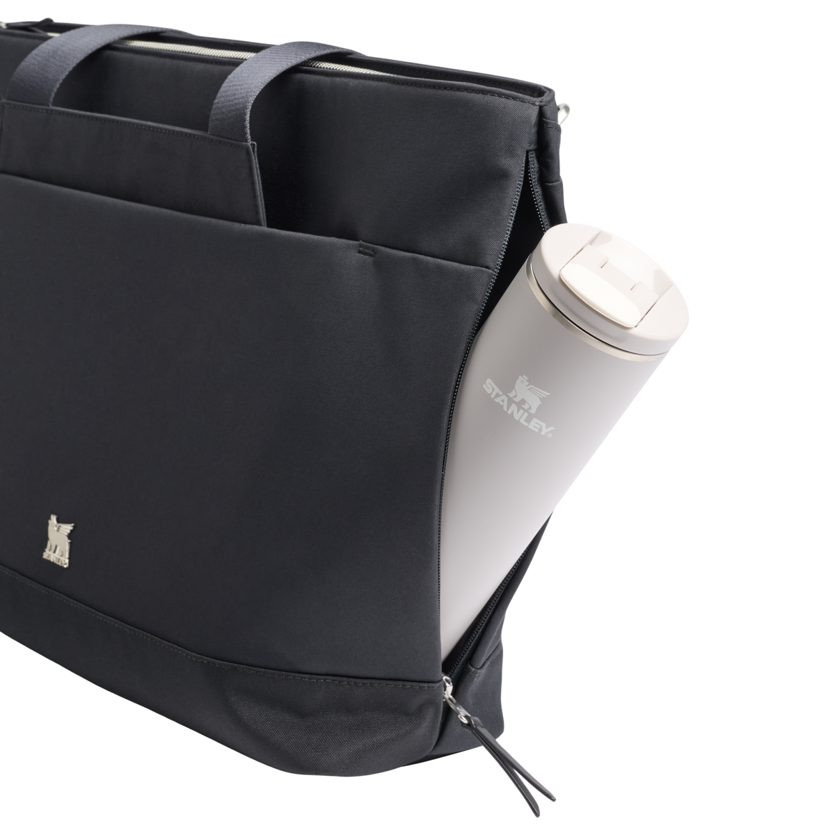 Stanley 1913 The Standby Tote  21.8 QT in Black | Front View