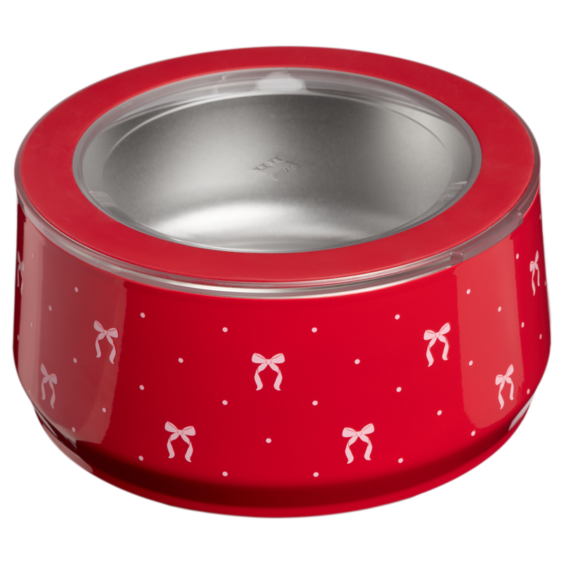 Stanley 1913 The Stanley Pet Bowl 6-cups 1.4 L in Rouge Bows | Back View