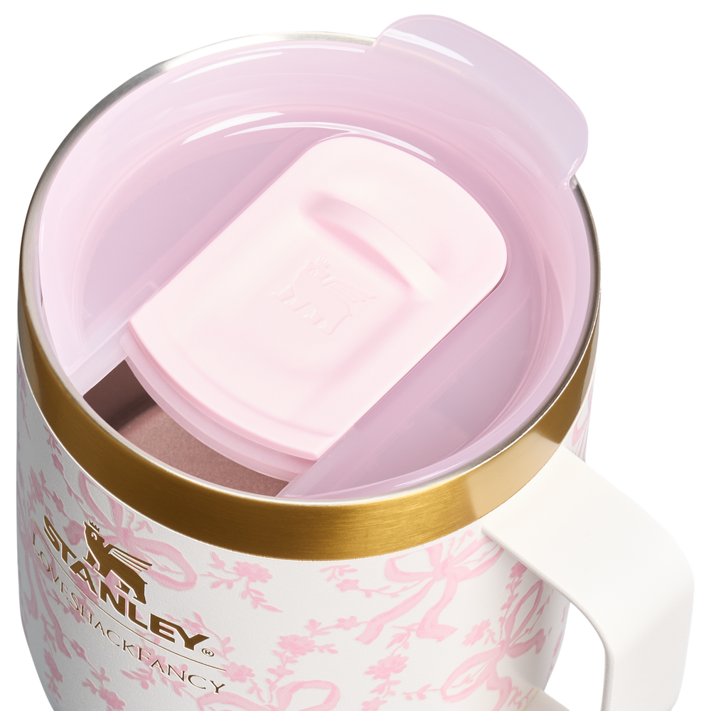 Stanley 1913 Stanley 1913 x LoveShackFancy Holiday The Everyday Cocoa Set in Coquette Bow Chantilly | View 8