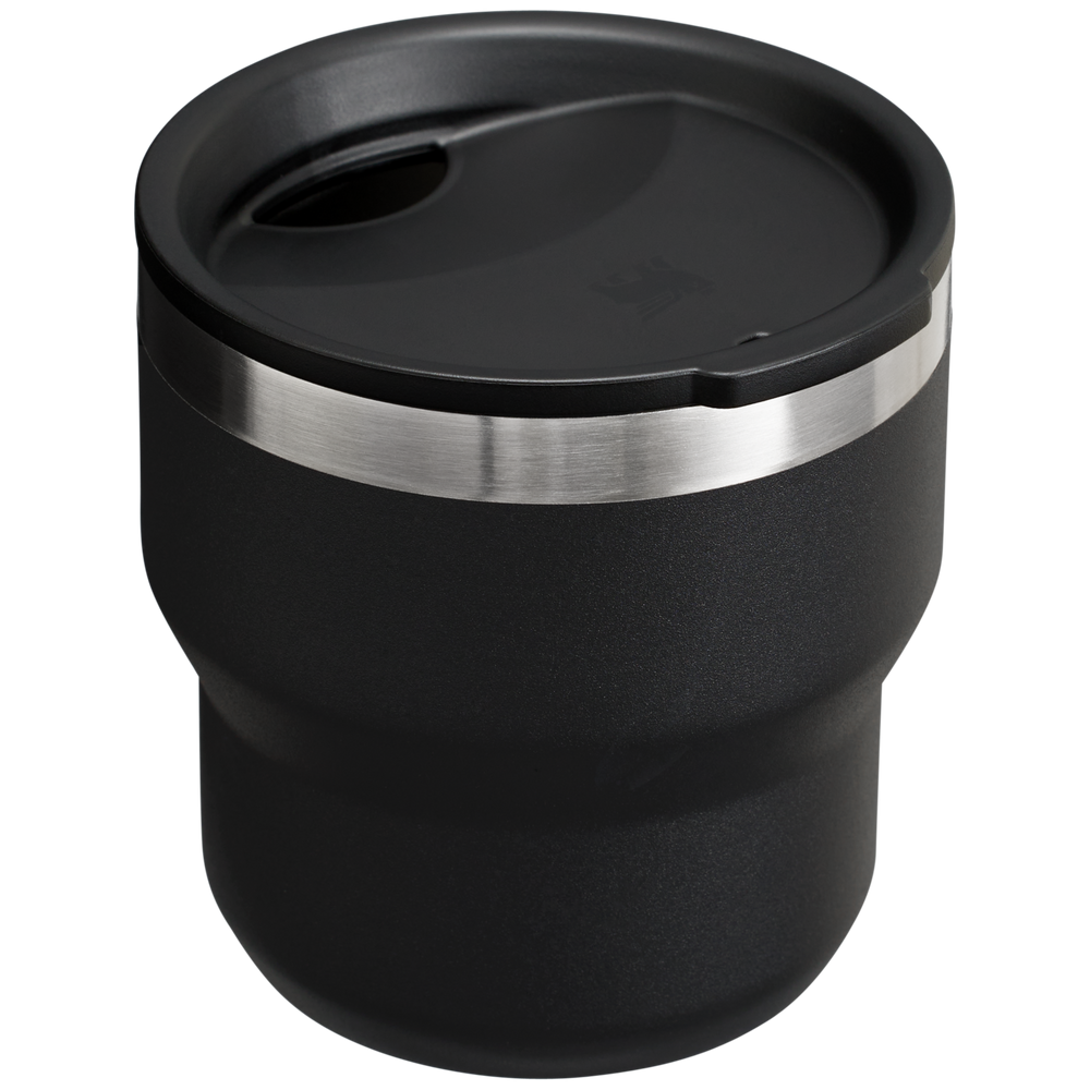 Stanley 1913 The Stay-Hot Stacking Cup 10 OZ 0.30 L in Black 2.0 | Back View