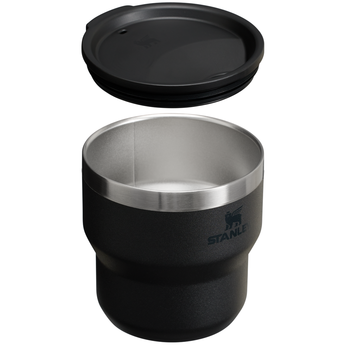 Stanley 1913 The Stay-Hot Stacking Cup 10 OZ 0.30 L in Black 2.0 | Front View
