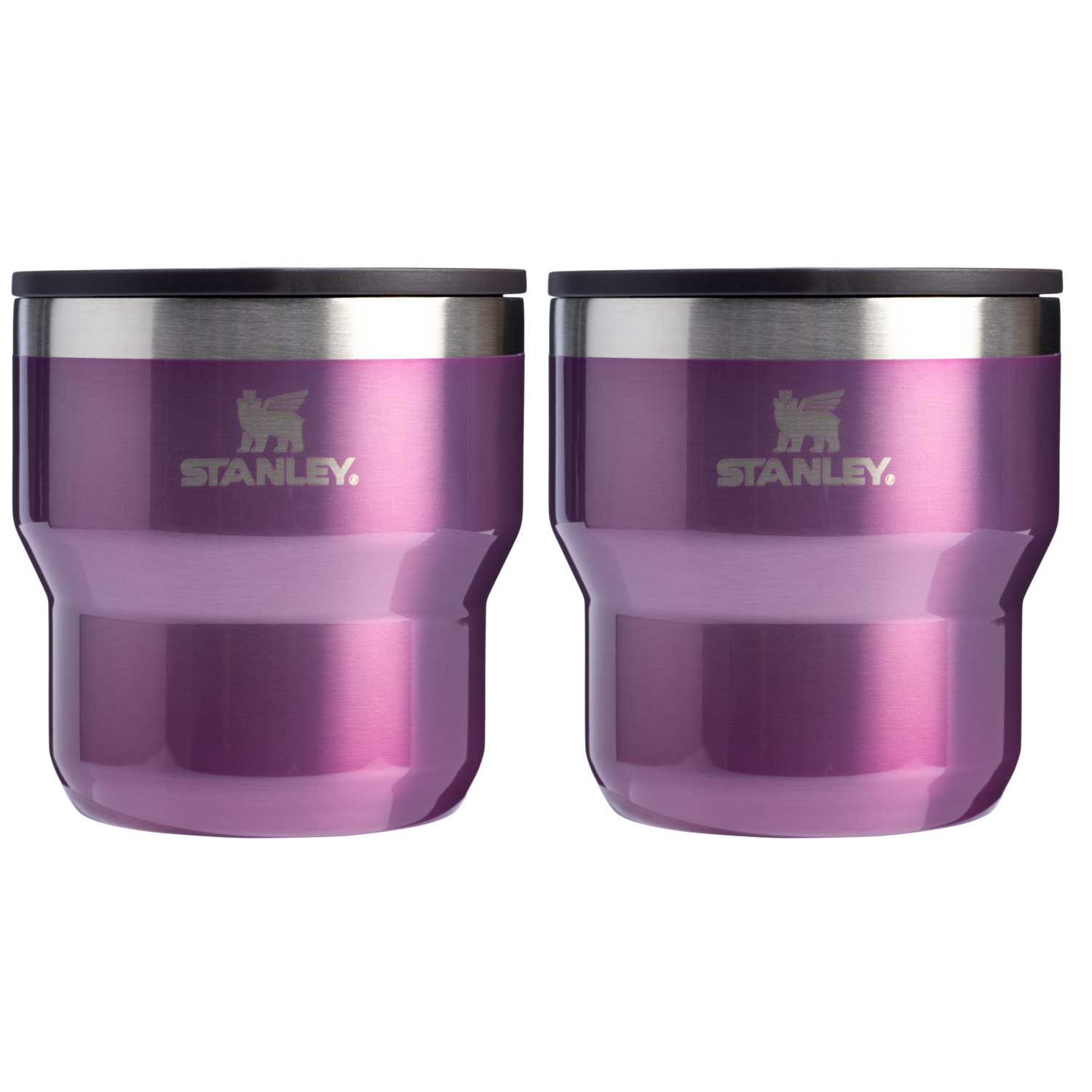 Stanley 1913 The Stay-Hot Stacking Cup 2-Piece Set 10 OZ in Wisteria Shine | View 2