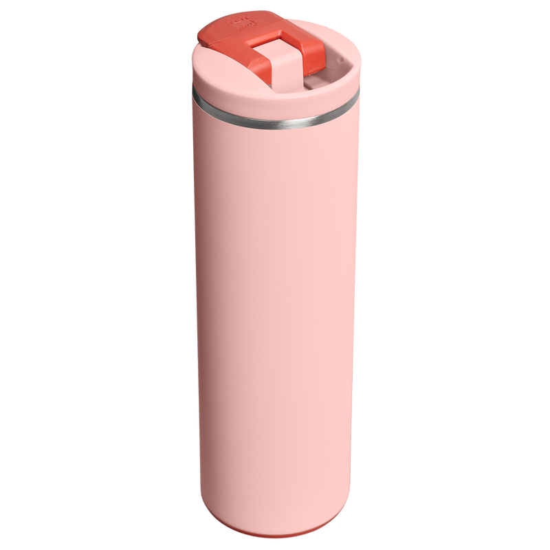 Stanley 1913 The Transit Flip Top Mug 16 OZ 0.47 L in Peach Rose | Back View