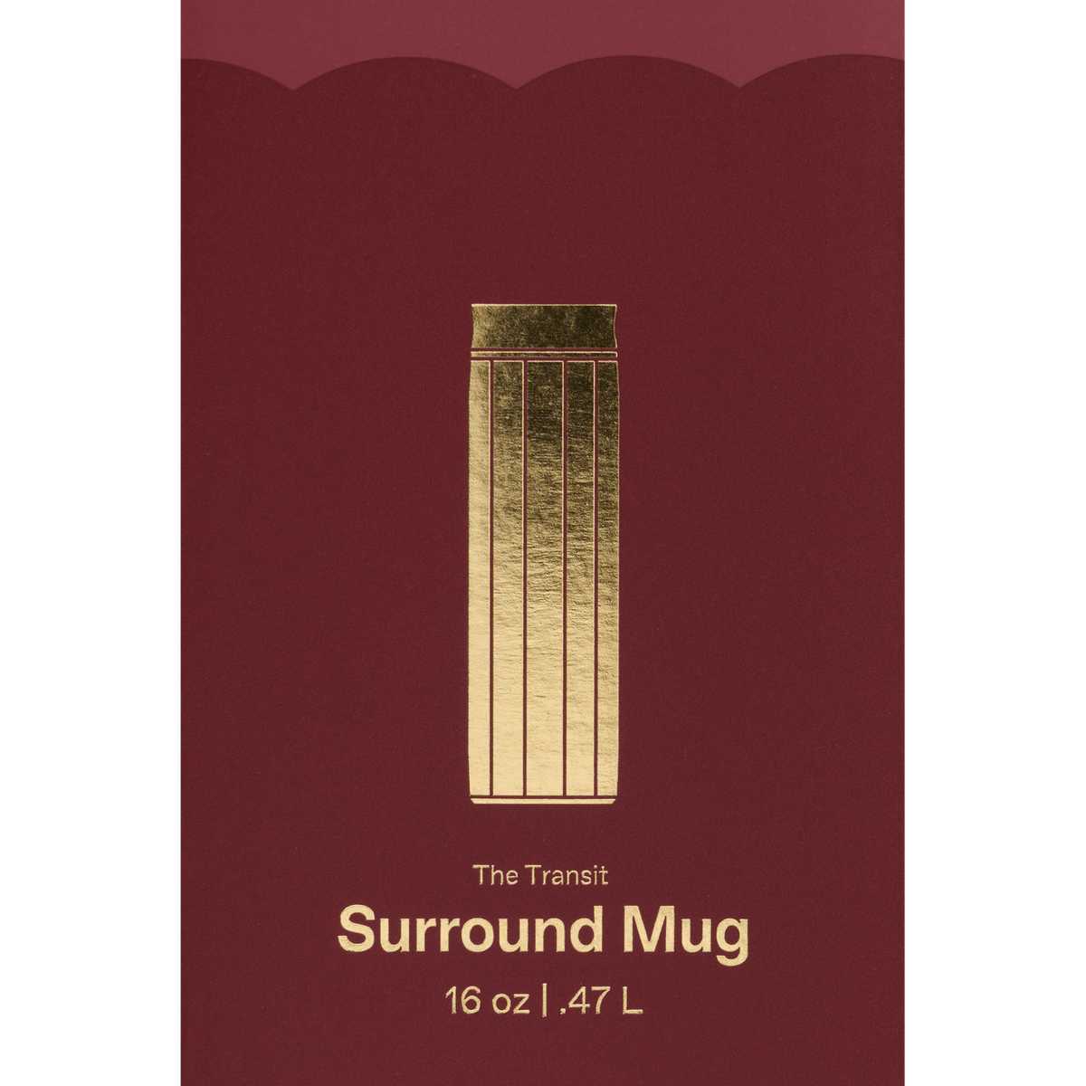 Stanley 1913 The Valentine’s Day Transit Surround Mug 16 OZ 0.47 L in Red Velvet Gloss
