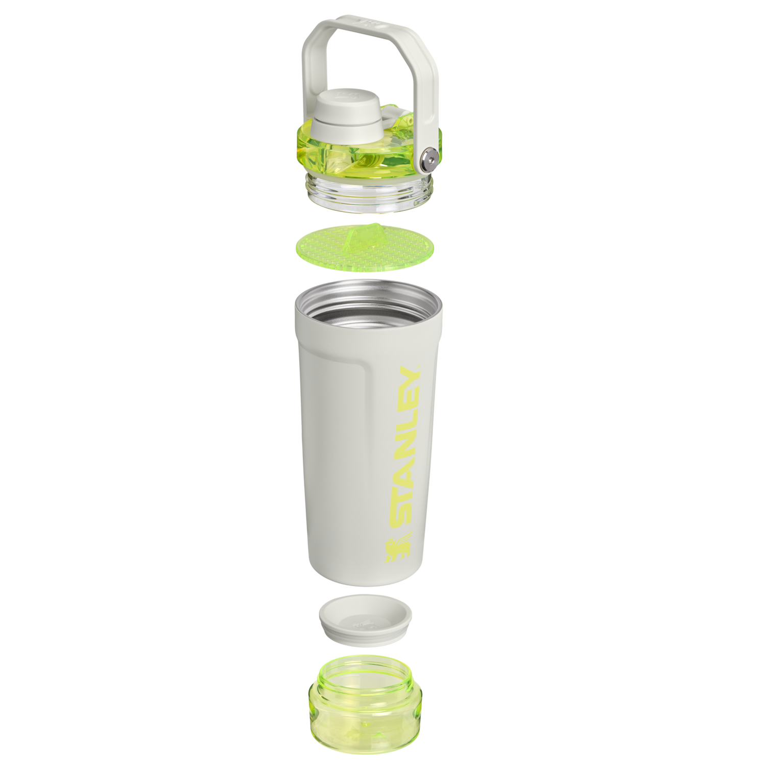 Stanley 1913 The Vitalize™ Shaker Bottle 20 OZ 0.59 L in Pale Stone Atomic | View 2