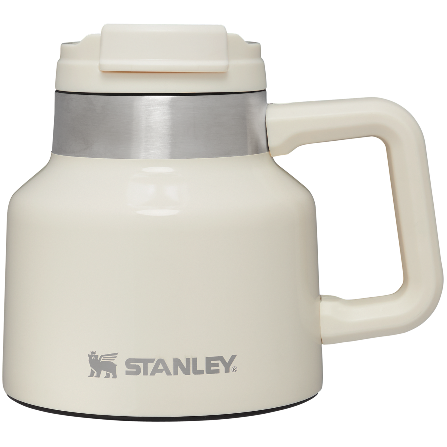 Stanley 1913 Adventure Tough-To-Tip Admiral's Mug 20 OZ in Cream Gloss | View 1