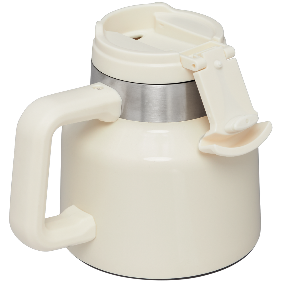 Stanley 1913 Adventure Tough-To-Tip Admiral's Mug 20 OZ in Cream Gloss