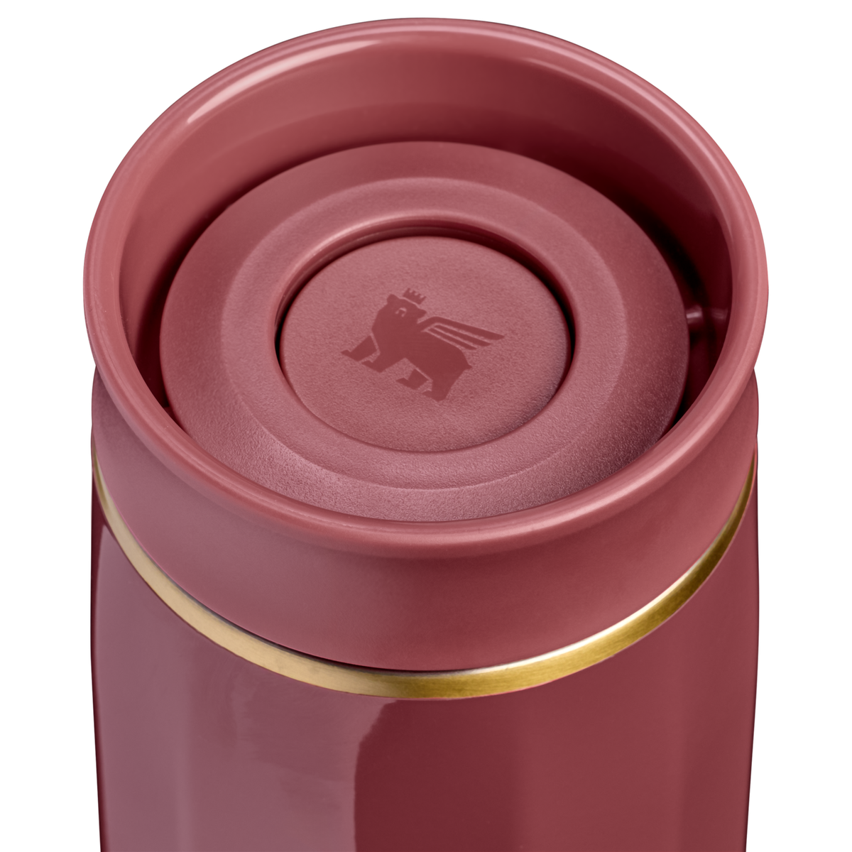 Stanley 1913 The Valentine’s Day Transit Surround Mug 16 OZ 0.47 L in Red Velvet Gloss
