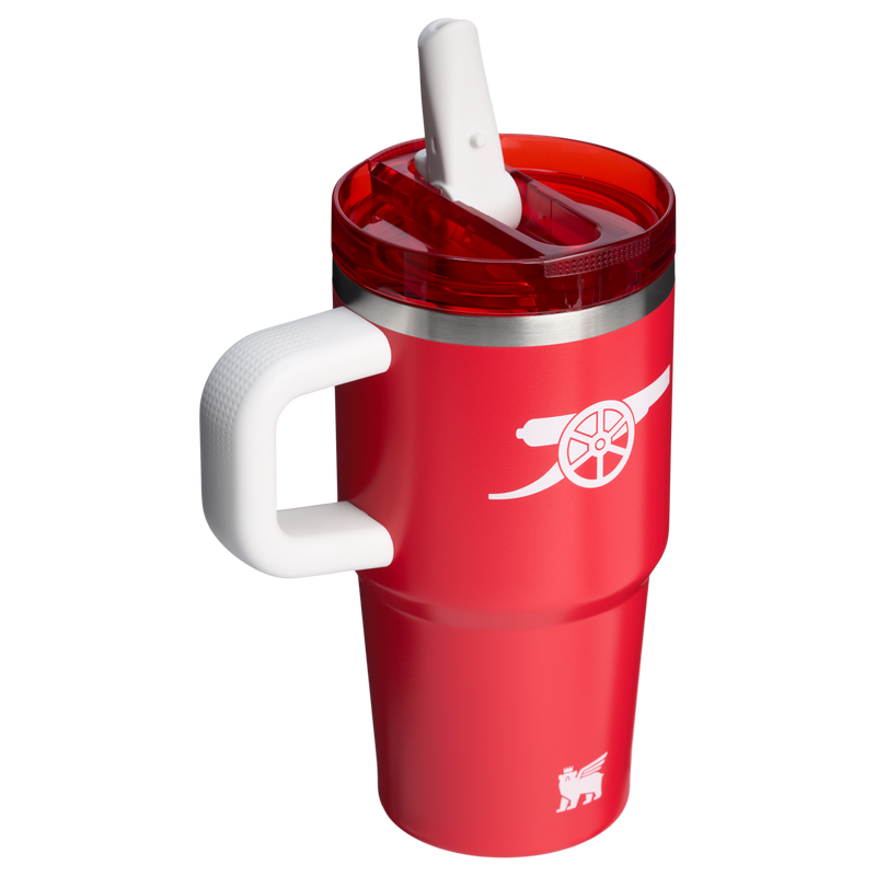 Stanley 1913 Stanley 1913 x Arsenal Quencher® ProTour Flip Straw Tumbler 20 OZ 0.59 L in Arsenal DNA Red | Back View