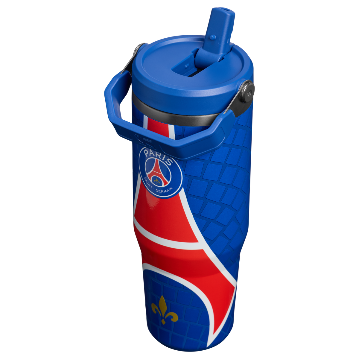 Stanley 1913 Stanley 1913 x Paris Saint-Germain IceFlow™ Flip Straw Tumbler 30 OZ in PSG Nouveau | View 3