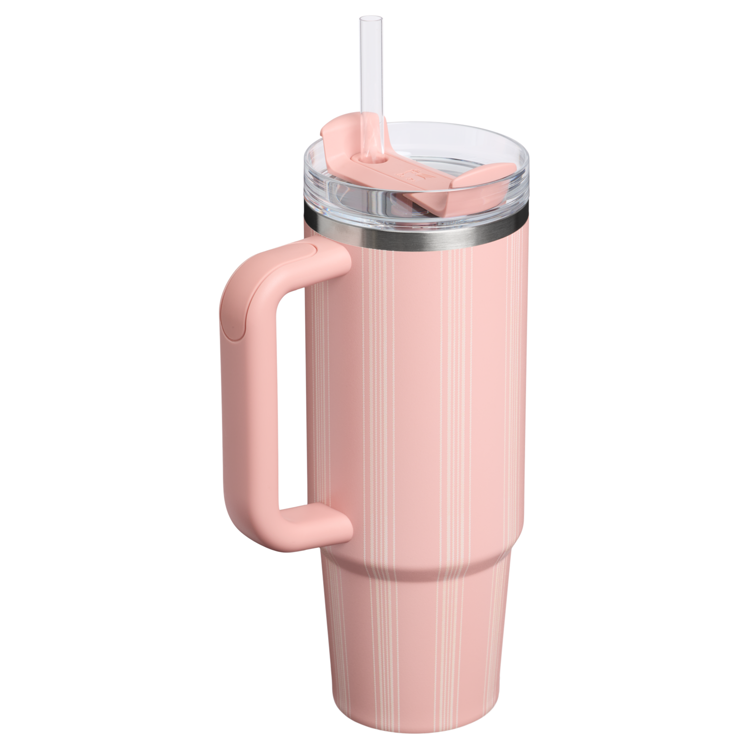 Stanley 1913 The Quencher H2.0 Flowstate™ Tumbler 30 OZ in Peach Rose Picnic Stripe | View 1