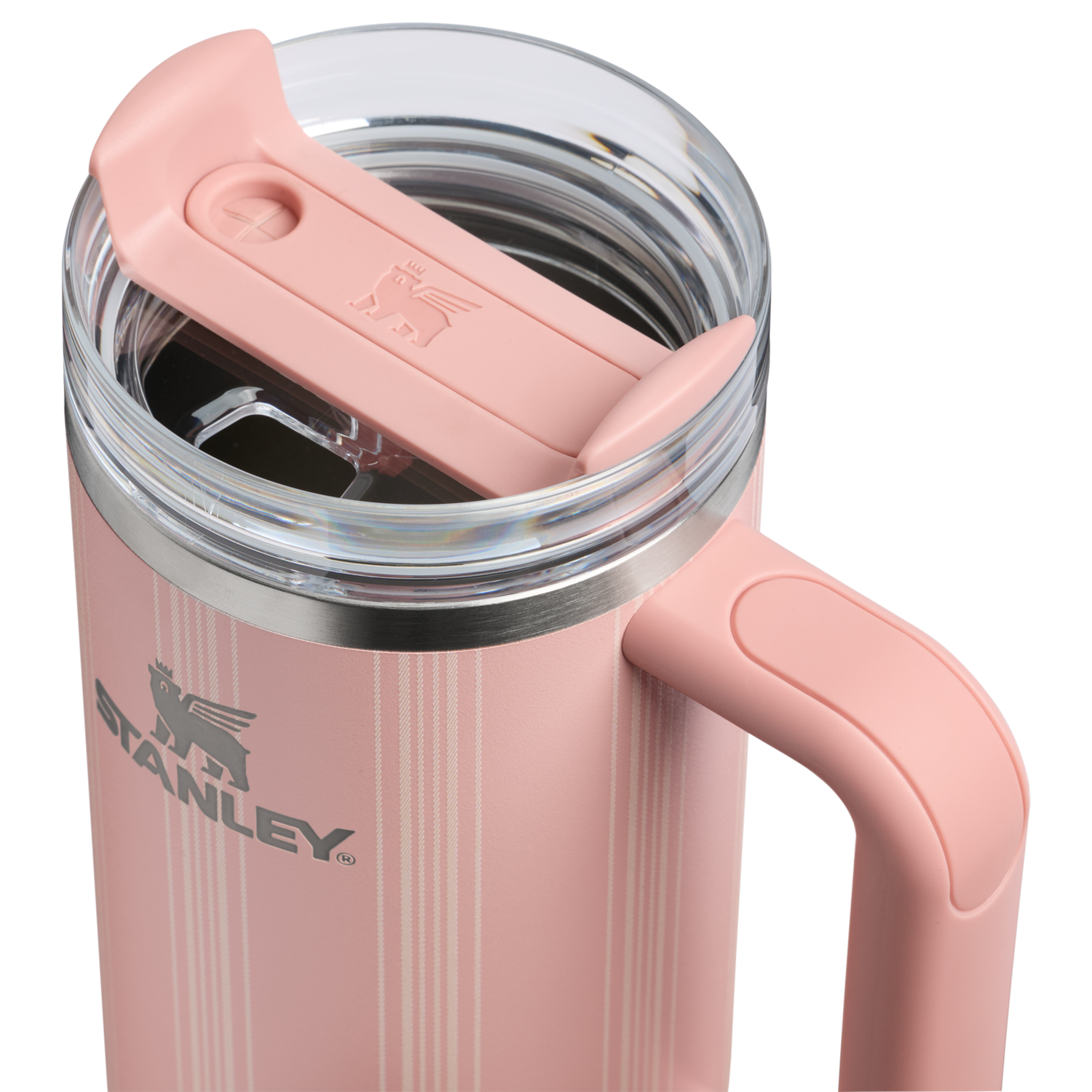 Stanley 1913 The Quencher H2.0 Flowstate™ Tumbler 30 OZ in Peach Rose Picnic Stripe | View 2