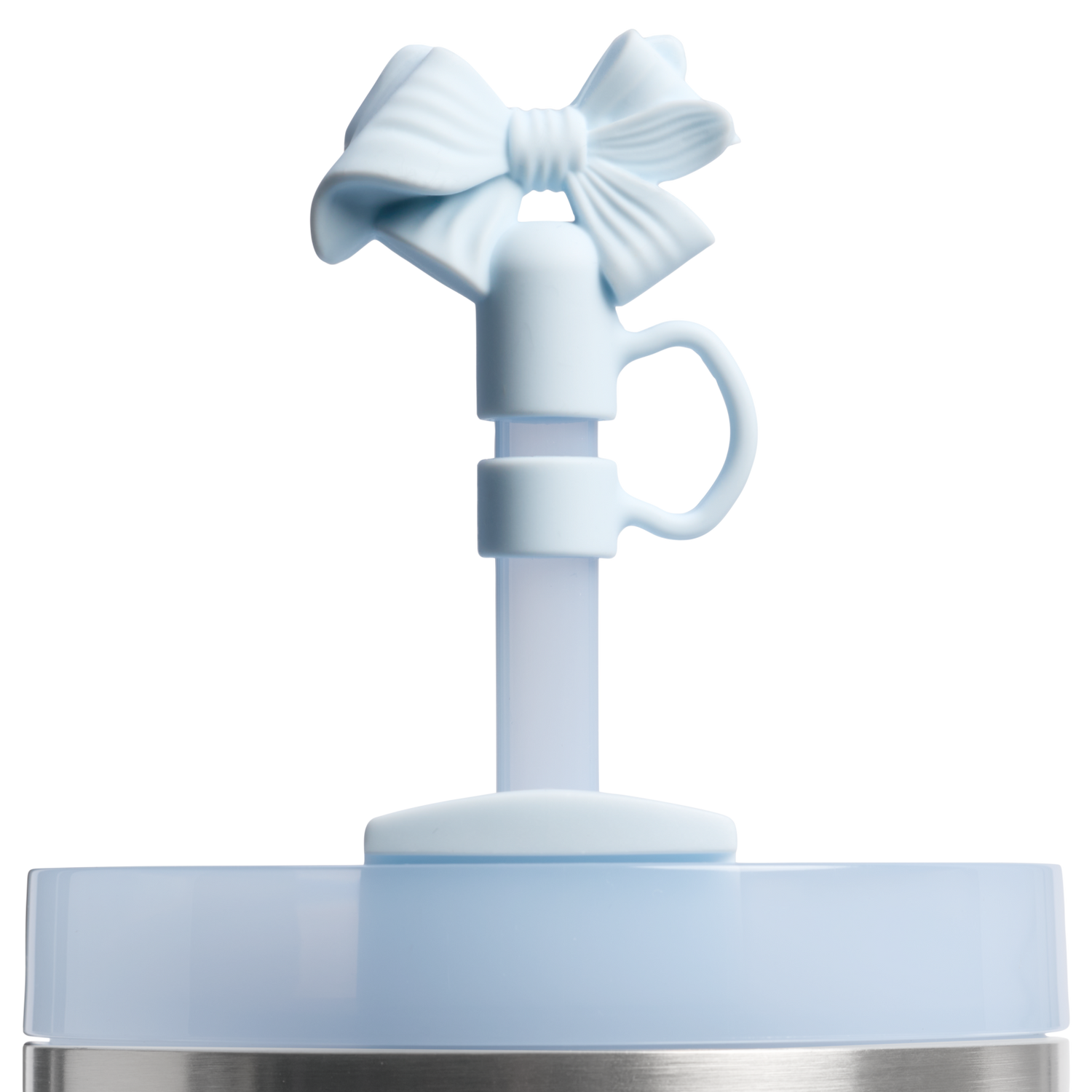 Stanley 1913 Stanley 1913 x LoveShackFancy Holiday Quencher® H2.0  FlowState™ Tumbler 40 OZ 1.18 L in Coquette Bow Winter Ice | View 2