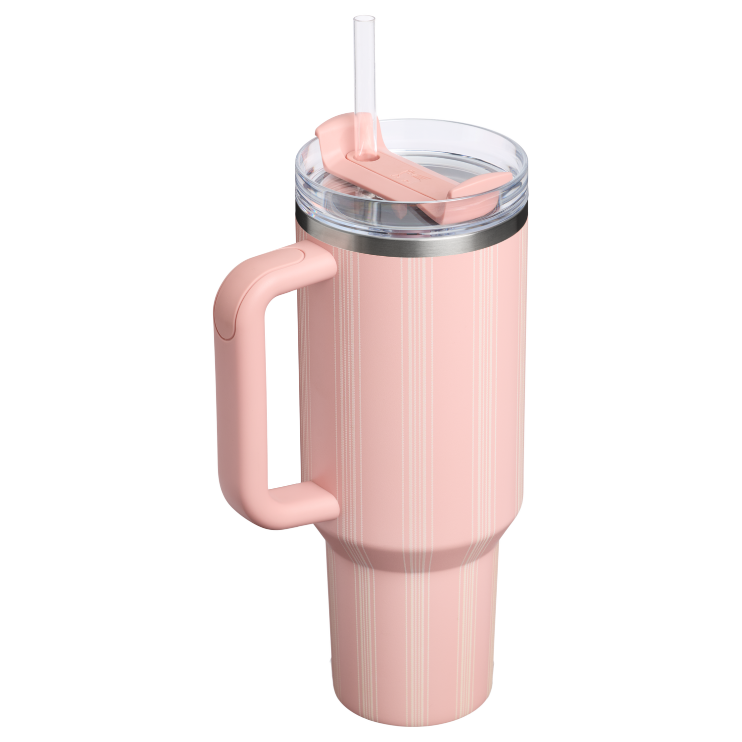 Stanley 1913 The Quencher H2.0 Flowstate™ Tumbler 40 OZ in Peach Rose Picnic Stripe | View 1