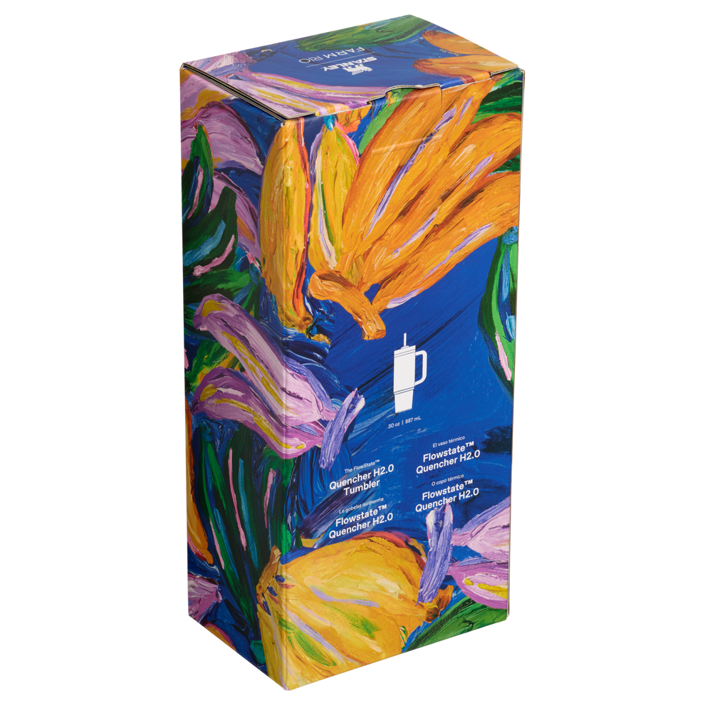 Stanley 1913 Stanley 1913 x FARM Rio Quencher® H2.0 Flowstate™ Tumbler 30 OZ 0.89 L in Farm Rio Painted Bananas