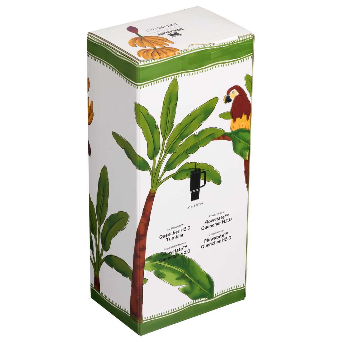 Stanley 1913 Stanley 1913 x FARM Rio Quencher® H2.0 Flowstate™ Tumbler 30 OZ 0.89 L in Farm Rio Tropical Destiny