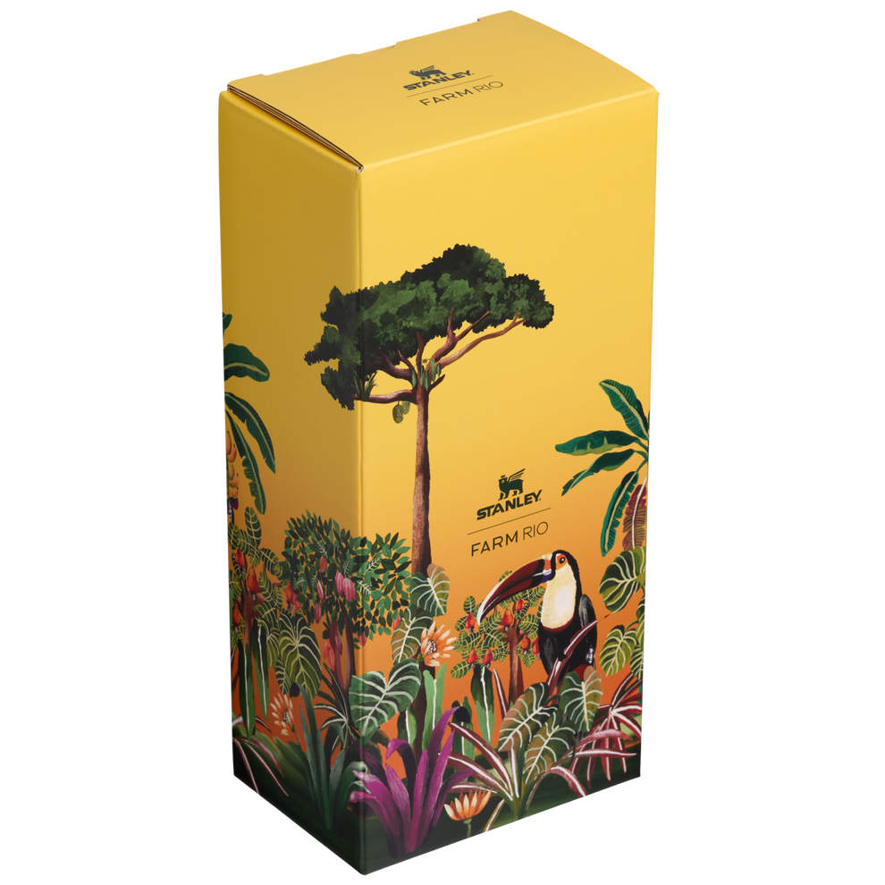 Stanley 1913 Stanley 1913 x FARM Rio Quencher® H2.0 Flowstate™ Tumbler 30 OZ 0.89 L in Farm Rio Tropical Woods