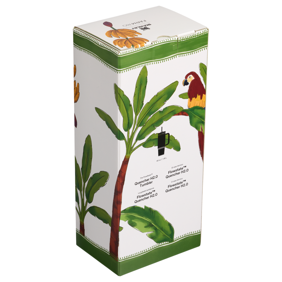 Stanley 1913 Stanley 1913 x FARM Rio Quencher® H2.0 Flowstate™ Tumbler 40 OZ 1.18 L in Farm Rio Tropical Destiny