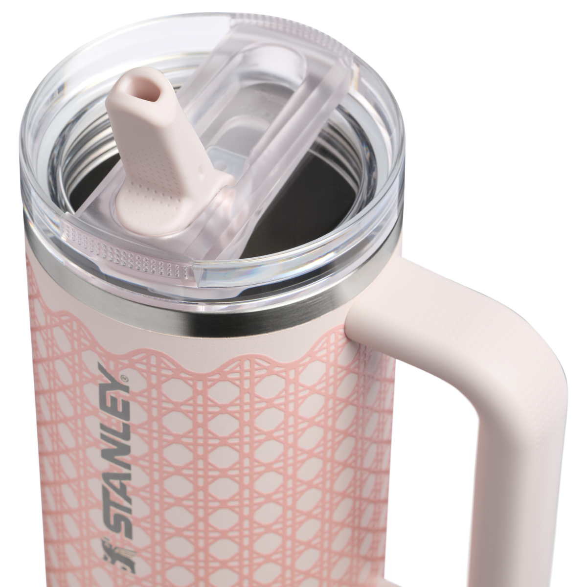 Stanley 1913 The Quencher® ProTour Flip Straw Tumbler 30 OZ in Rose Quartz Rattan