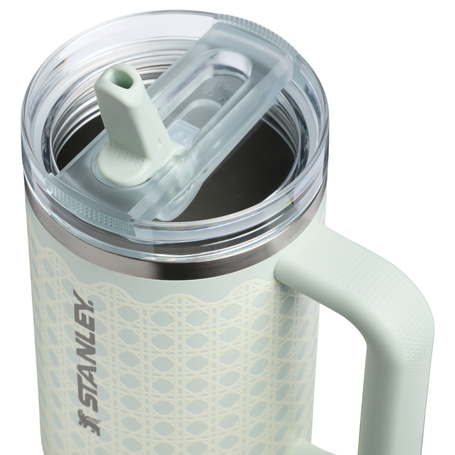 Stanley 1913 The Quencher® ProTour Flip Straw Tumbler 40 OZ 1.88 L in Mist Rattan | View 2