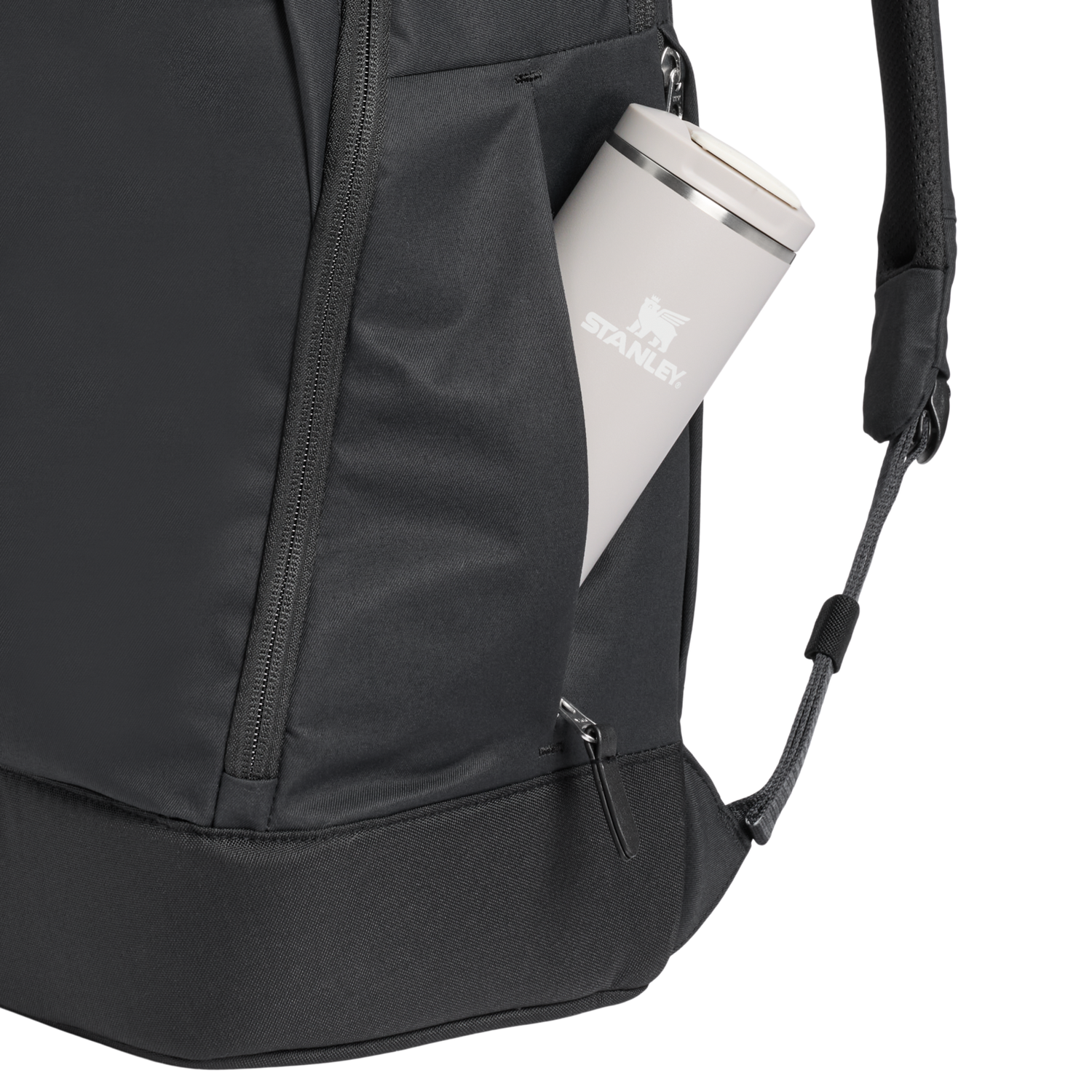 Stanley 1913 Stanley Standby Backpack 22.2 QT 21 L in Black | Back Pocket Detailed View