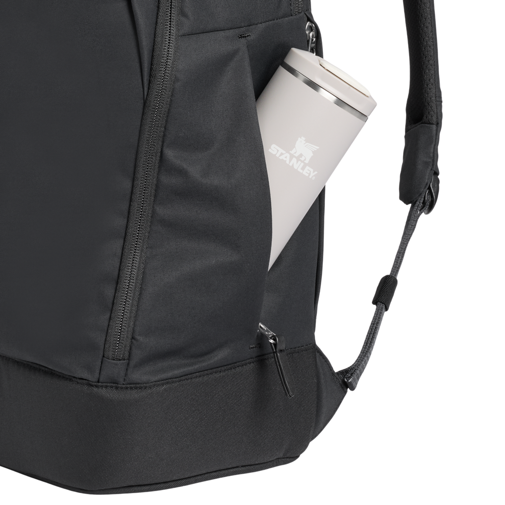 Stanley 1913 Stanley Standby Backpack 22.2 QT 21 L in Black | Back Pocket Detailed View