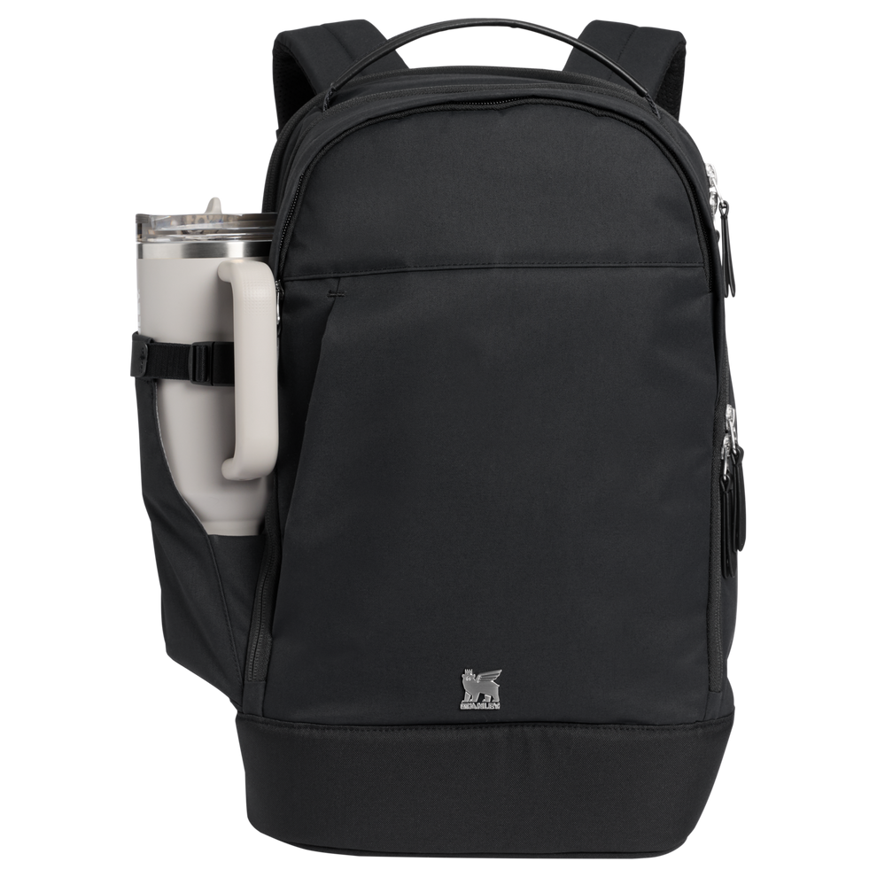 Stanley 1913 Stanley Standby Backpack 22.2 QT 21 L in Black | Front Back View