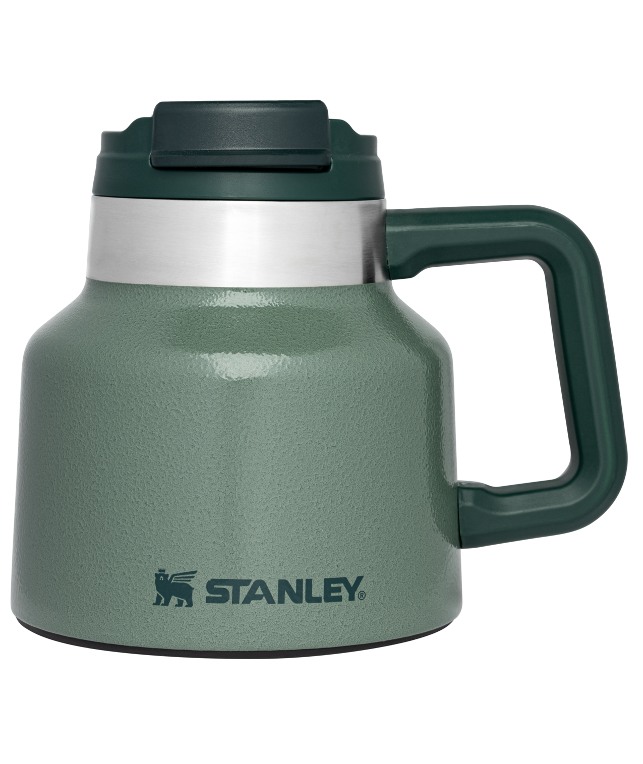 Stanley 1913 Adventure Tough-To-Tip Admiral's Mug 20 OZ 0.59 L in Hammertone Green | View 1
